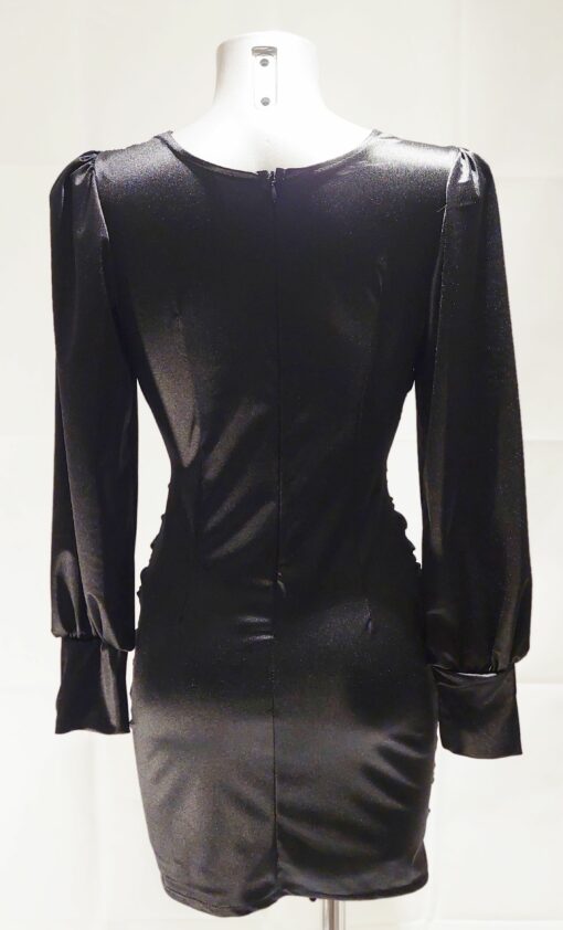 Nina Bonita zwart jurkje achterkant